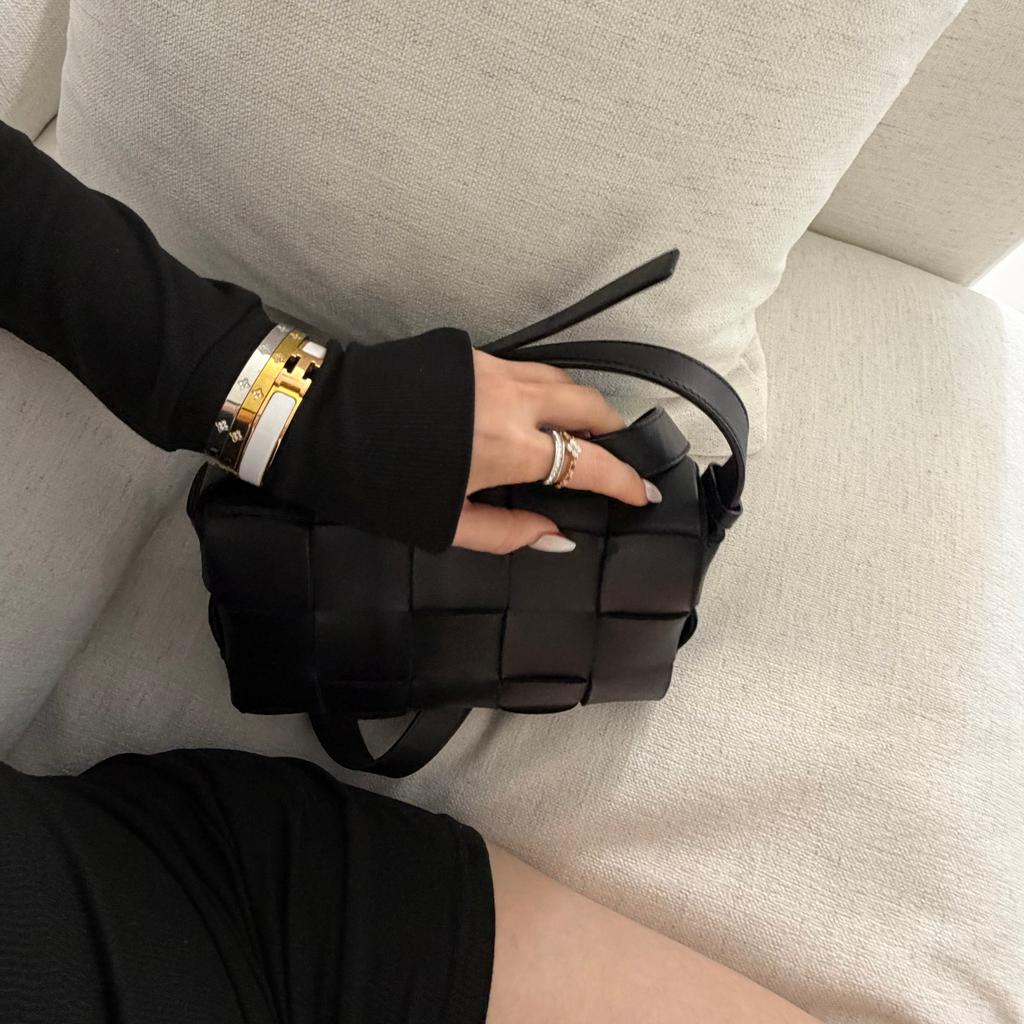 Flower Zircon Bangle Bracelet l 18k gold plated