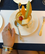 Glaze Bloom Bangle – 18K Gold Plated